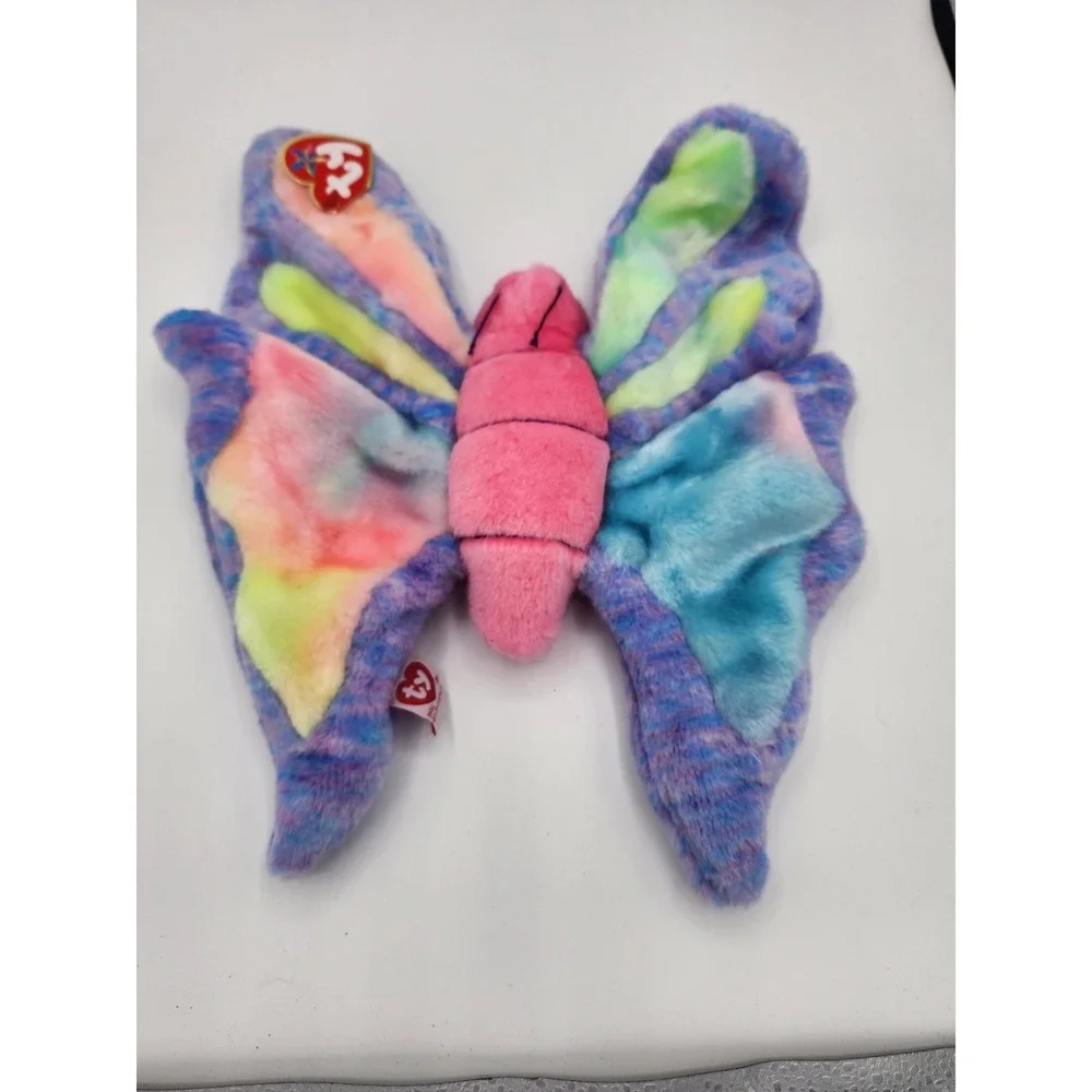 Ty Beanie Buddies‎ Flitter the Butterfly Plush Toy 2000 New with Tags